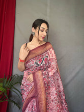 Cotton Kashmiri Digital Printed Sarees